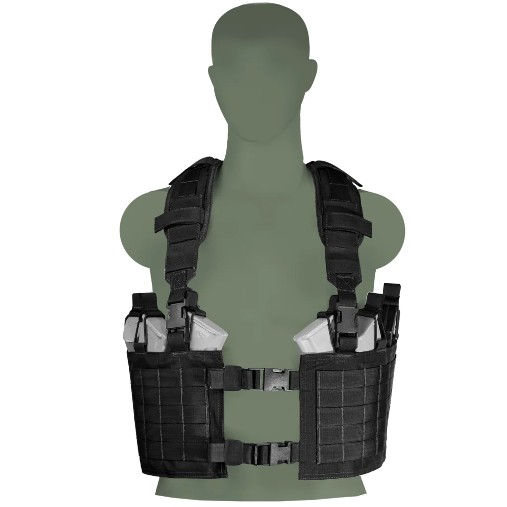 Militant Vest_front filled_black