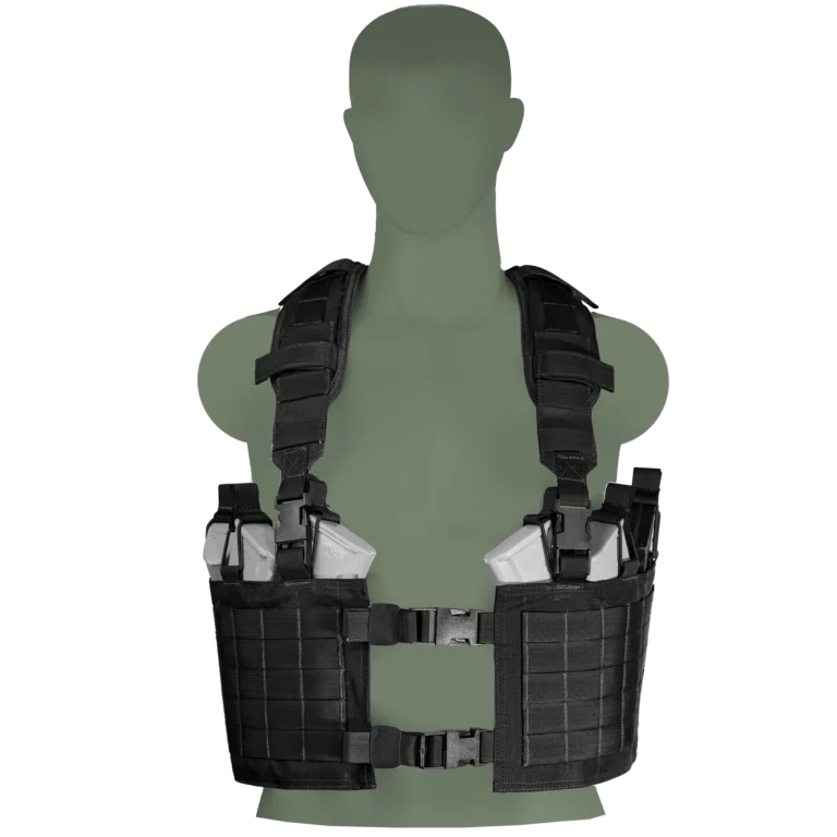 Militant Vest_front filled_black