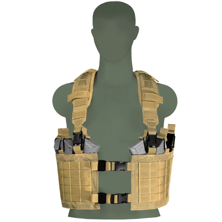 Militant Vest_front filled_tan