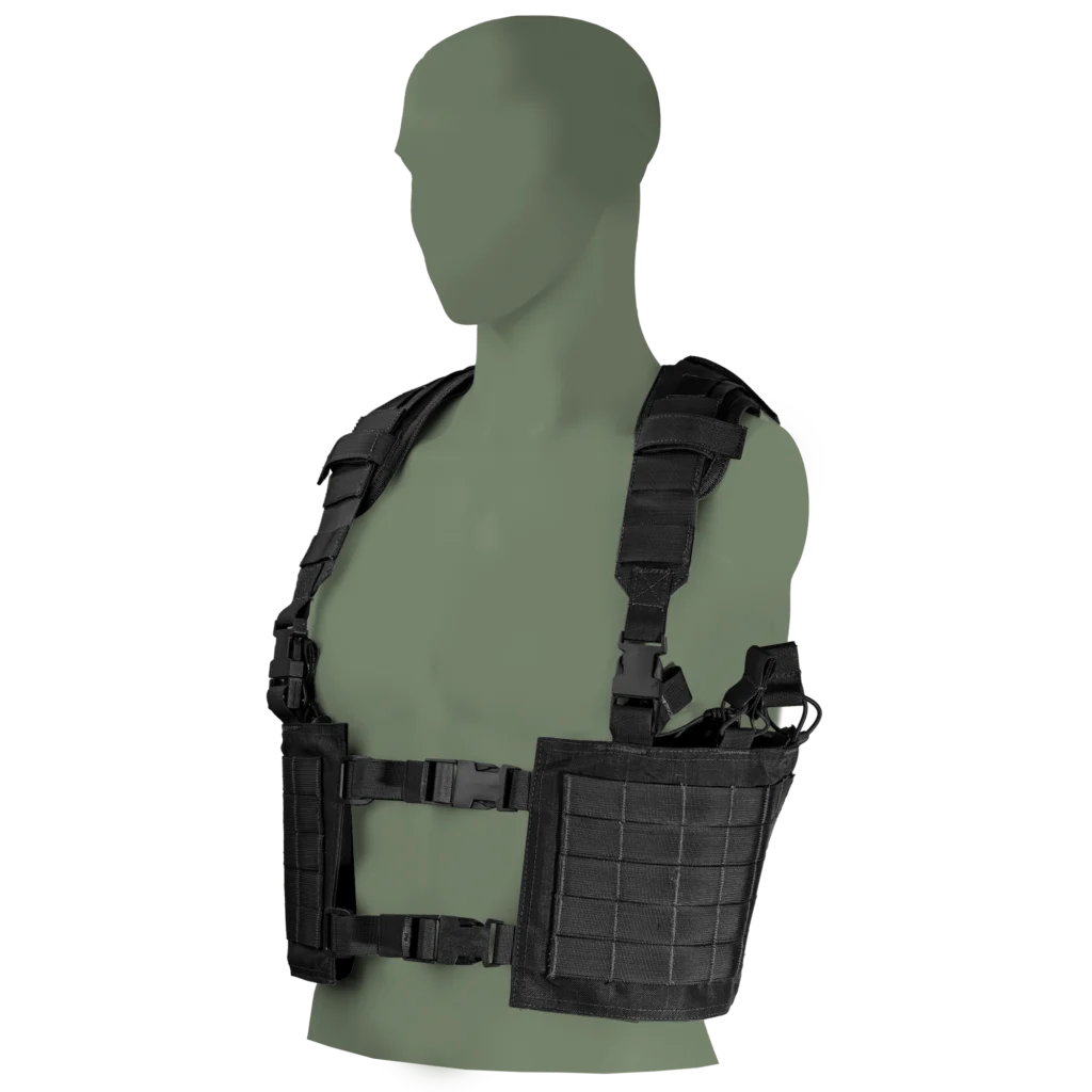 Militant Vest_side angle_black