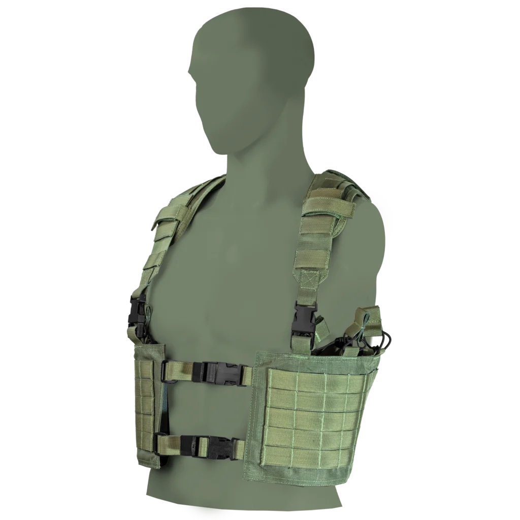 Militant Vest_side angle_green