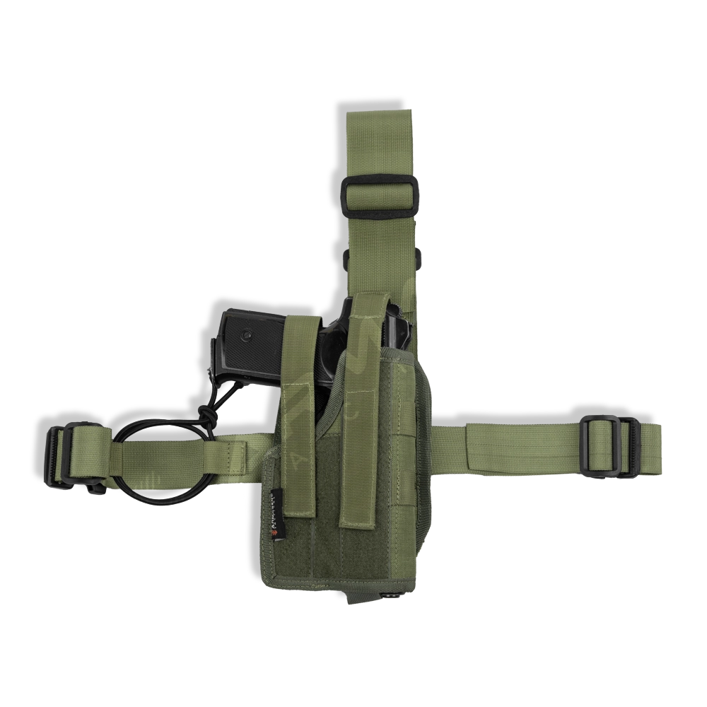 green_flat front_thigh holster